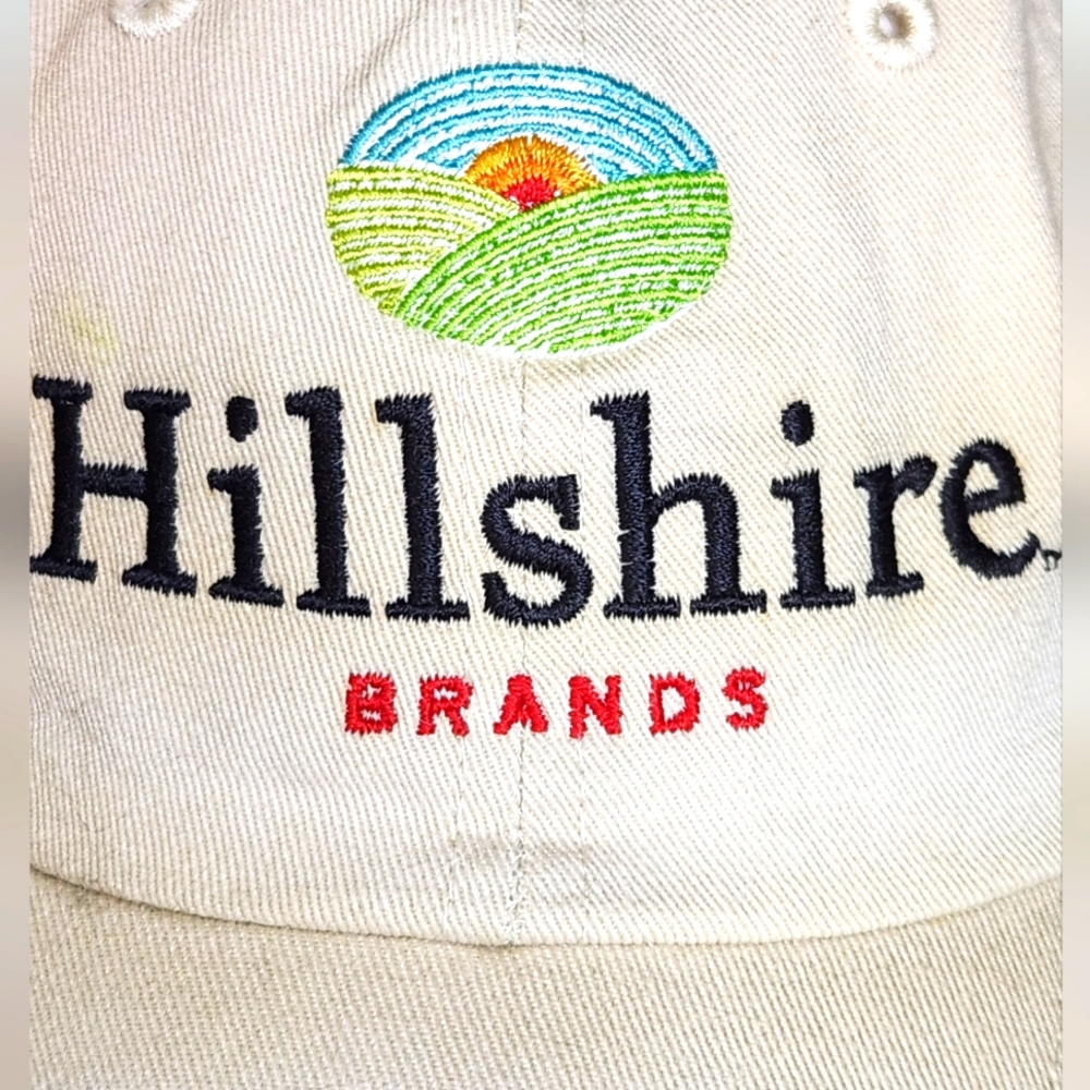 💖💖💖Hillshire Brands Tyson Foods Embroidered cap tan